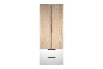 Шафа ModaWave-9 (Дуб Сонома + Німфея Альба, 80х52х200 см) lshf-krsh-sh-db-snm-nmf-lb фото