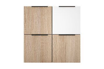 Тумба ModaWave-6 (Дуб Сонома + Нимфея Альба, 82х43х86 см) ltmb-krsh-4-db-snm-nmf-lb фото