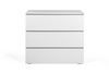 Комод SleekLine 3ШУХ (Німфея Альба, 90x43x80 см) IMI lkmd-nrd-nmf-lb фото 2