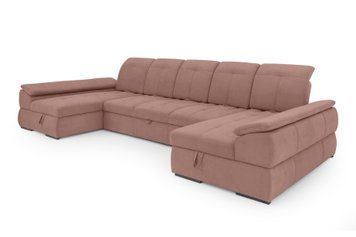 Угловой диван Денвер П3 (400 &times; 195 см, персиковый) IMI Premium kdnvr-p3-pl-5 фото